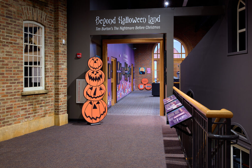 Beyond Halloween Land | Tim Burton’s The Nightmare Before Christmas, Upcountry History Museum, October 2025 (photo by Hal Cook)
