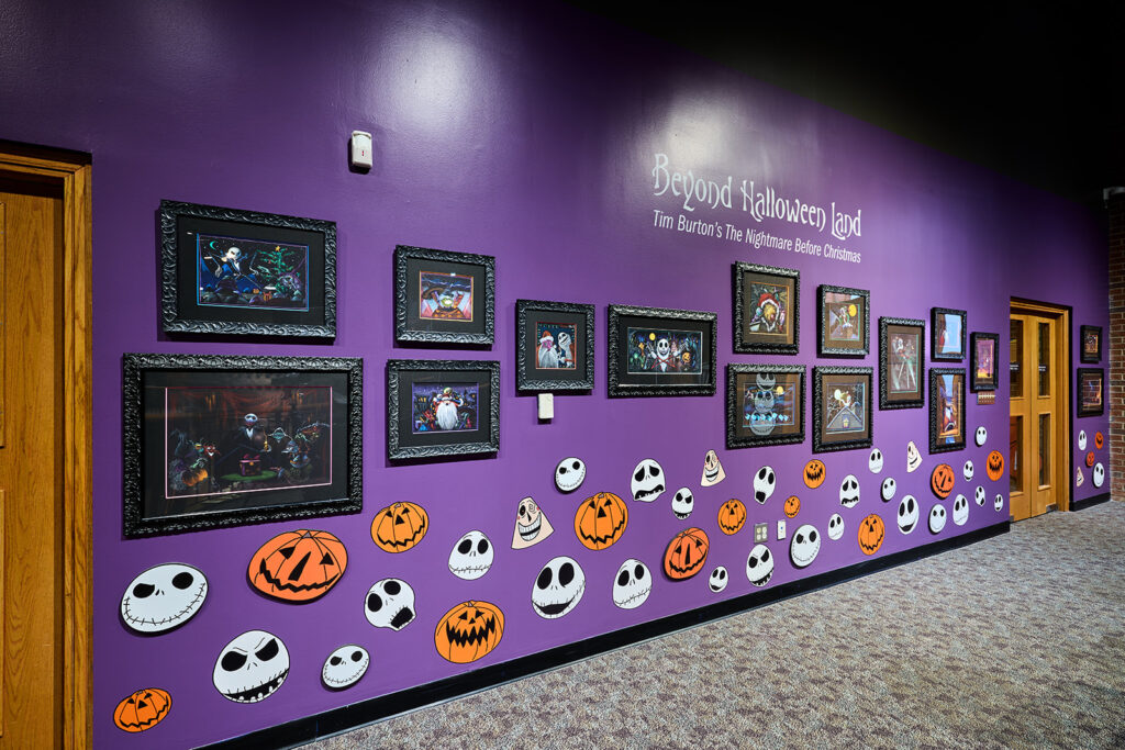 Beyond Halloween Land | Tim Burton’s The Nightmare Before Christmas, Upcountry History Museum, October 2025 (photo by Hal Cook)