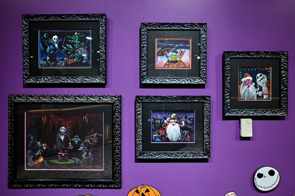 Beyond Halloween Land | Tim Burton’s The Nightmare Before Christmas, Upcountry History Museum, October 2025 (photo by Hal Cook)