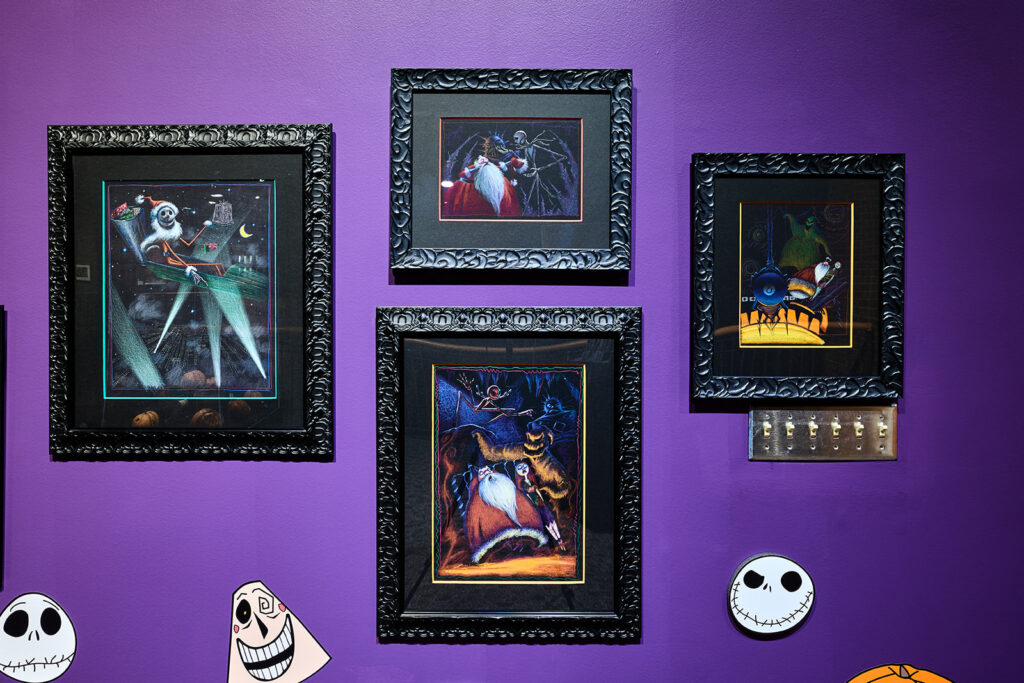 Beyond Halloween Land | Tim Burton’s The Nightmare Before Christmas, Upcountry History Museum, October 2025 (photo by Hal Cook)