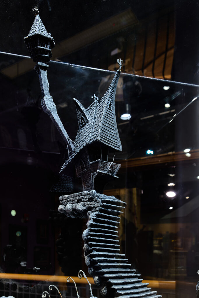 Beyond Halloween Land | Tim Burton’s The Nightmare Before Christmas, Upcountry History Museum, October 2025 (photo by Hal Cook)