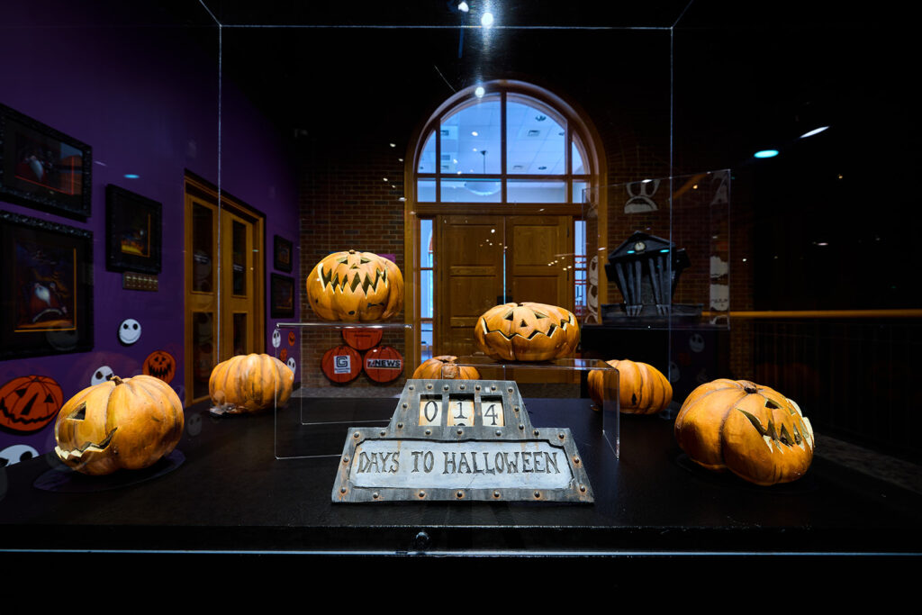 Beyond Halloween Land | Tim Burton’s The Nightmare Before Christmas, Upcountry History Museum, October 2025 (photo by Hal Cook)
