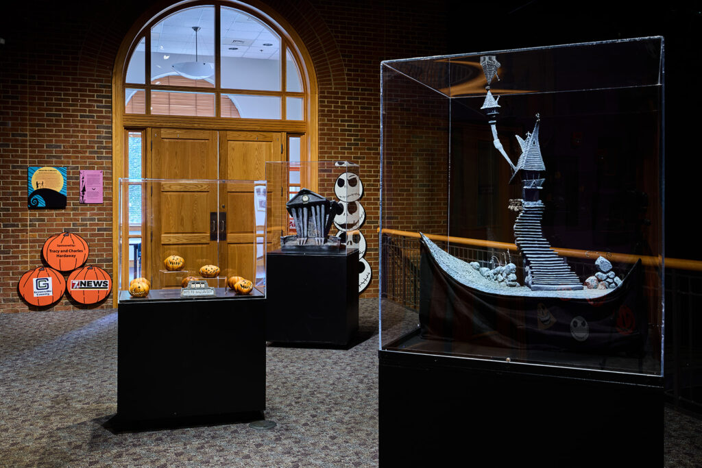 Beyond Halloween Land | Tim Burton’s The Nightmare Before Christmas, Upcountry History Museum, October 2025 (photo by Hal Cook)